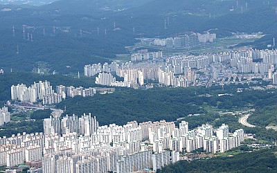 도봉산에서 강원도 철원까지 모든 산이 보이던 날