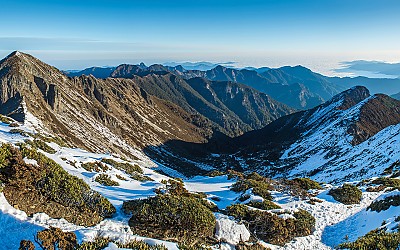 대만 설산 파노라마