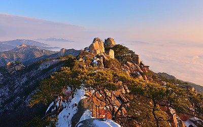 도봉산Y계곡의 아침