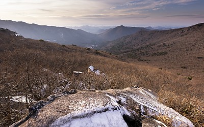 두륜산[첫 눈]
