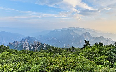 용아장성의 아침
