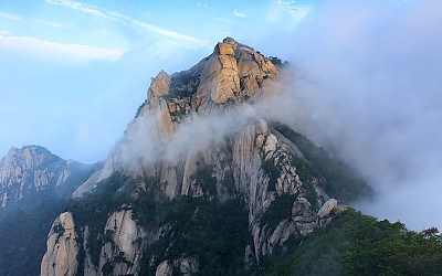 북한산.