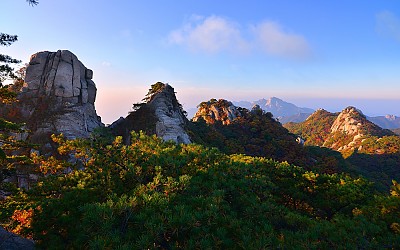 아침의 고요....도봉산
