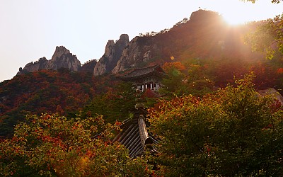 도봉산 오후 망월사