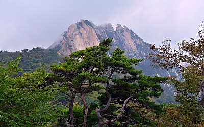 북한산의 가을이 물들어갑니다.