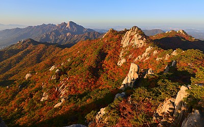 가을빛 도봉산