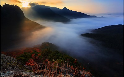 주왕산
