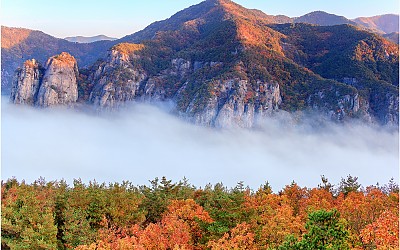 주왕산