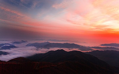 향적봉에서 !