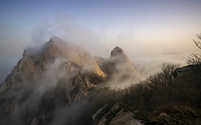 북한산에서