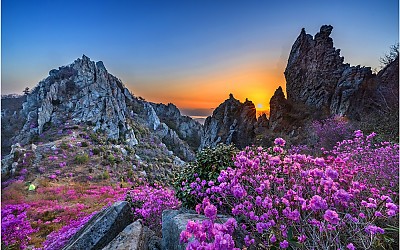 덕룡산에 서다~!!