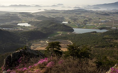 주작산에서!