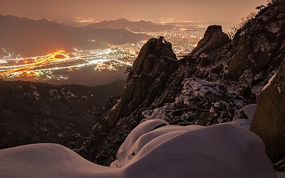 도봉산에서