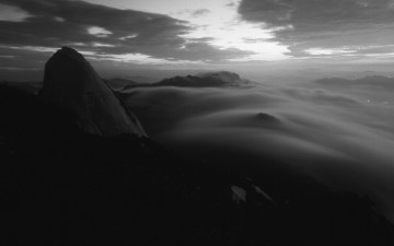 북한산의운해경!