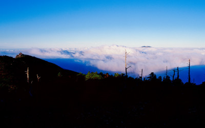 지리산 제석봉에서 반야를 보다