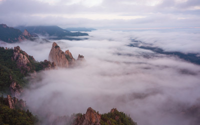 설악산 신선대 운해