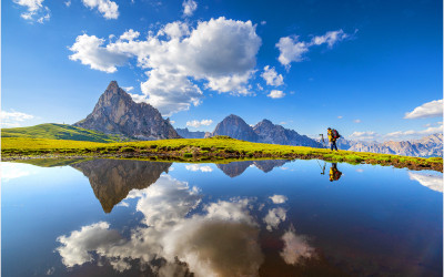 Ra Gusela pond reflection !!!