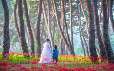 엄마와 아들 !!!