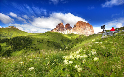 Val Gardena에서 만난 풍경 !!!