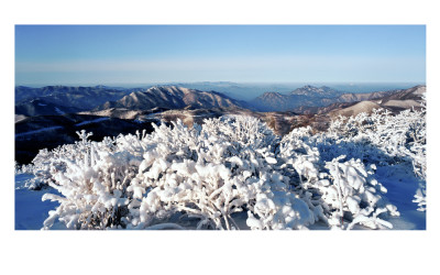 함백산  설경(함백산)