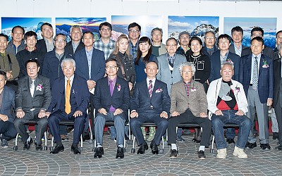 2022년 한국산악사진가협회 전시회 단체사진