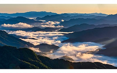 운해와 산그리메