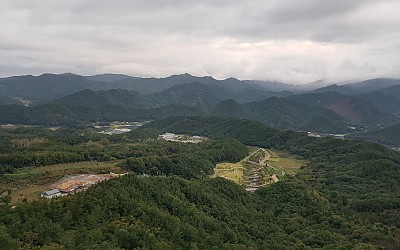 백운산 전망대(무주)
