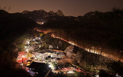 북한산 야경