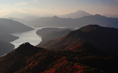 월악산을 바라보는 풍경[6]