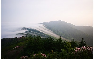바래봉 운해
