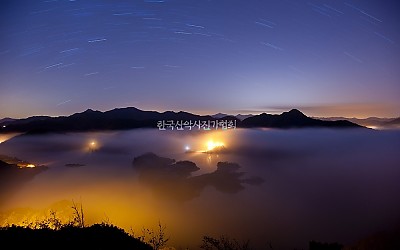 옥정호의밤
