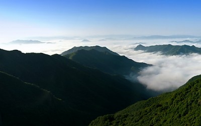 운장산의 운해^^