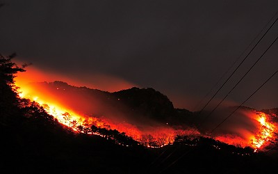 산사진이라곤 이거밖에...