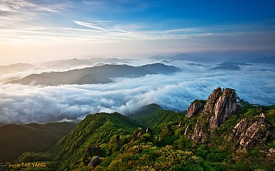 대둔산운해