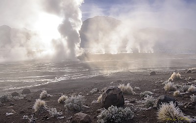 El Tatio Geyser, San Pedro de Atacama, Antofagasta, Chile