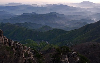 대둔산의 봄 소식