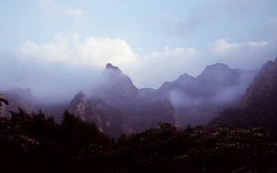 설악동에서