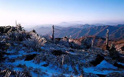 지리산의 겨울2(지리산)