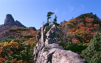 세존봉의 가을(설악산)
