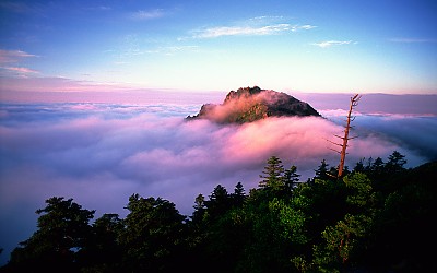 지리산 천왕봉 운해