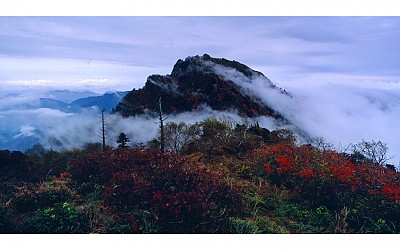 천왕봉의 비경 - 지리산