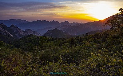 설악산에서