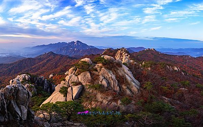 도봉산의 가을