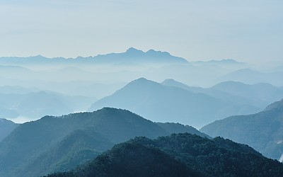 산에서