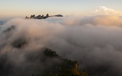 설악산 운해