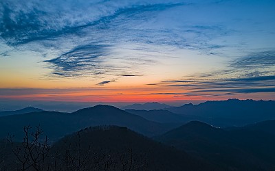 고령산의 아침