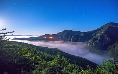 주왕산