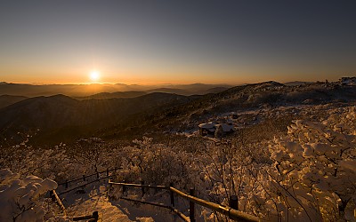 2017.1.14 덕유산 모임중