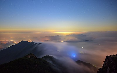 별이 빛나던 밤...