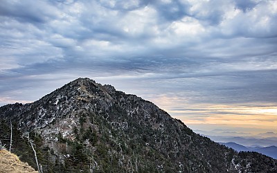 지리산 여명